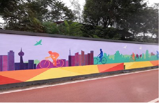  涟水墙体彩绘-围墙