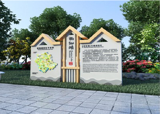  涟水景区标识标牌设计要求。