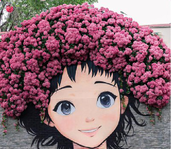  涟水墙体彩绘-网红墙打卡