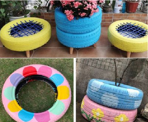  涟水墙体彩绘-变废为宝