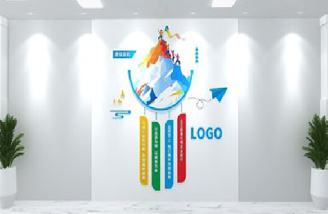  涟水公司企业形象墙的工艺材料有哪些？